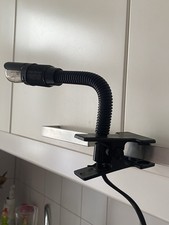 Klemmleuchte mit Schalter