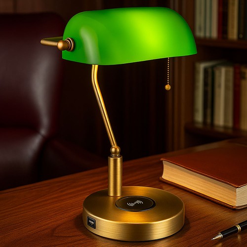 Tischlampe bankerlampe - tischlampe,