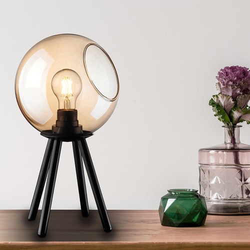 Glas tisch lampe leuchte t179 - tisch,