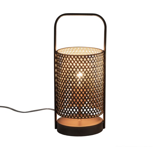 Lampe rund metalllampe - lampe,