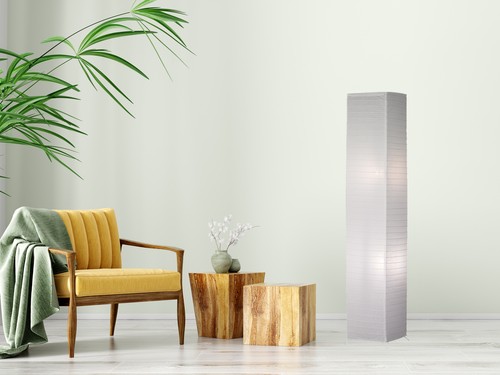 Led stehlampe leuchte - leuchte, papier