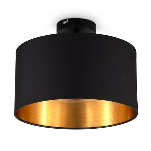 Deckenleuchte schwarz gold