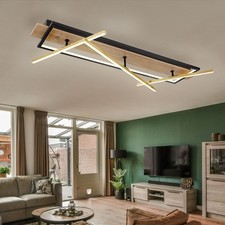 Deckenlampe Deckenleuchte Holz